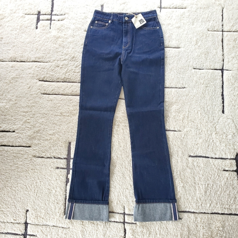 SER.O.YA Dark Blue Women Jeans - Picture 3 of 15